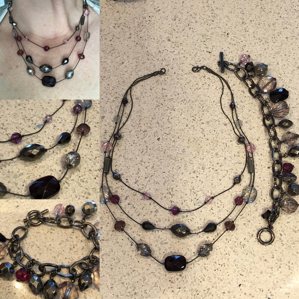 Necklace & Bracelet from The Limited - Picture 1 of 8